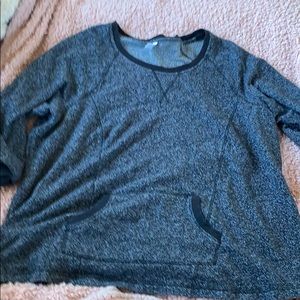 heather grey sweater